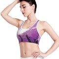 EDM Party In Nightclub Print Women's Sports Bra