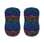 EDM Surfing Wave Pattern Print Bar Stool Covers