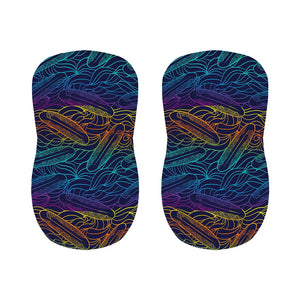 EDM Surfing Wave Pattern Print Bar Stool Covers