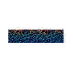 EDM Surfing Wave Pattern Print Bed Runner
