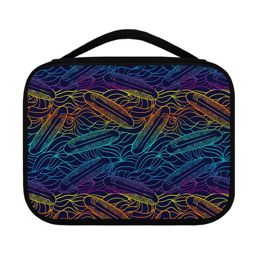 EDM Surfing Wave Pattern Print Classic Bible Case