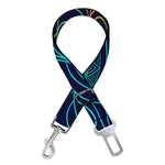 EDM Surfing Wave Pattern Print Dog Seat Belt