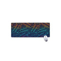 EDM Surfing Wave Pattern Print Extended Mouse Pad