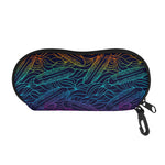 EDM Surfing Wave Pattern Print Glasses Case