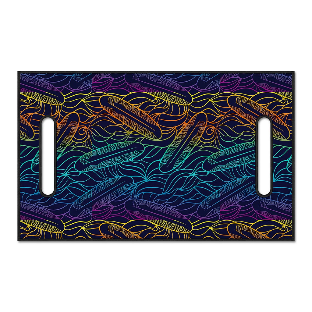 EDM Surfing Wave Pattern Print Golf Cart Seat Cover