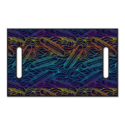 EDM Surfing Wave Pattern Print Golf Cart Seat Cover