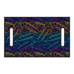 EDM Surfing Wave Pattern Print Golf Cart Seat Cover