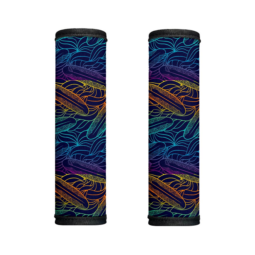 EDM Surfing Wave Pattern Print Handle Covers