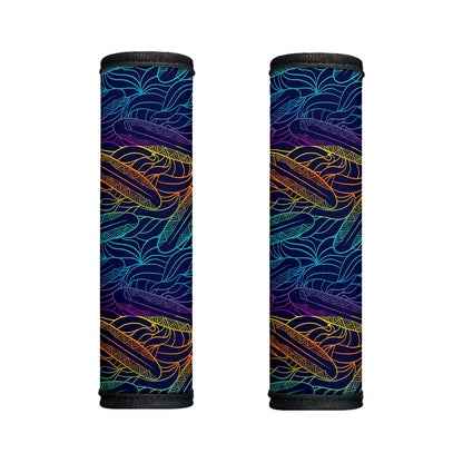EDM Surfing Wave Pattern Print Handle Covers