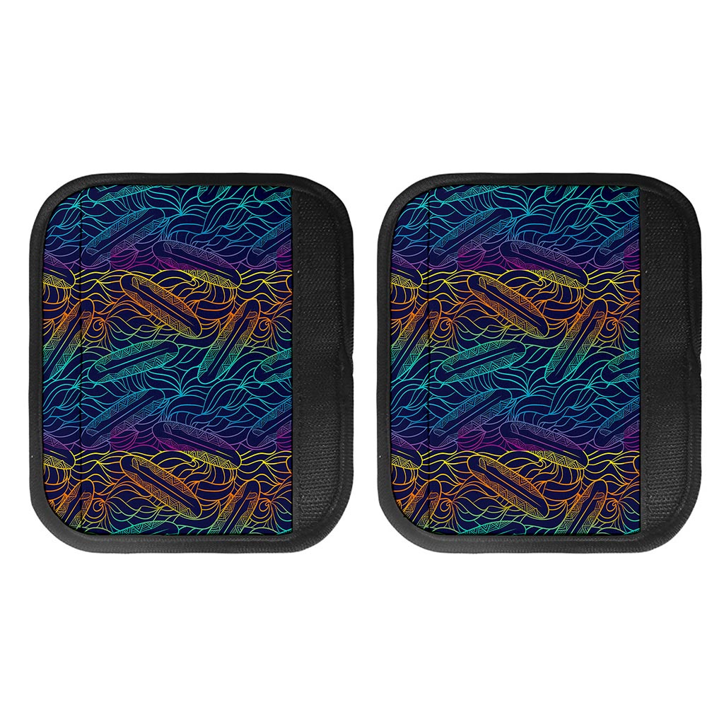 EDM Surfing Wave Pattern Print Handle Covers