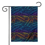 EDM Surfing Wave Pattern Print House Flag