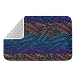 EDM Surfing Wave Pattern Print Indoor Door Mat