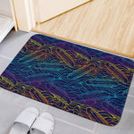 EDM Surfing Wave Pattern Print Indoor Door Mat