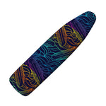 EDM Surfing Wave Pattern Print Ironing Board Cover