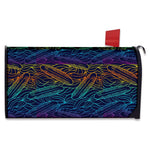 EDM Surfing Wave Pattern Print Mailbox Cover