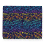 EDM Surfing Wave Pattern Print Mouse Pad