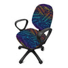 EDM Surfing Wave Pattern Print Office Chair Cover