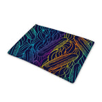 EDM Surfing Wave Pattern Print Pet Cooling Mat Cover