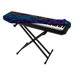 EDM Surfing Wave Pattern Print Piano Keyboard Cover