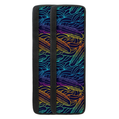 EDM Surfing Wave Pattern Print Refrigerator Handle Covers
