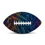 EDM Surfing Wave Pattern Print Rugby Ball