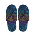 EDM Surfing Wave Pattern Print Slippers