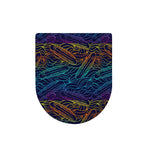 EDM Surfing Wave Pattern Print Toilet Lid Cover