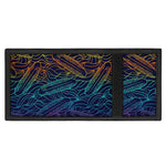 EDM Surfing Wave Pattern Print Trifold Wallet