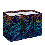 EDM Surfing Wave Pattern Print Utility Tote Bag