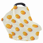 Egg Yolk Pattern Print Baby Seat Cover