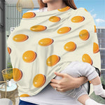 Egg Yolk Pattern Print Baby Seat Cover