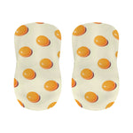 Egg Yolk Pattern Print Bar Stool Covers