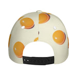 Egg Yolk Pattern Print Baseball Cap