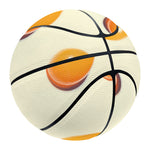 Egg Yolk Pattern Print Basketball