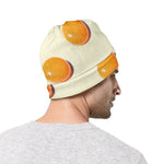 Egg Yolk Pattern Print Beanie