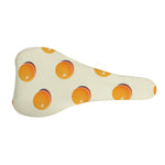 Egg Yolk Pattern Print Bicycle Seat Cover