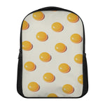 Egg Yolk Pattern Print Casual Backpack
