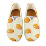 Egg Yolk Pattern Print Casual Shoes