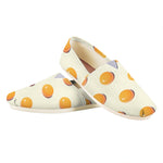 Egg Yolk Pattern Print Casual Shoes