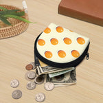 Egg Yolk Pattern Print Coin Purse