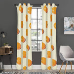 Egg Yolk Pattern Print Curtain