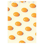 Egg Yolk Pattern Print Curtain