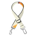 Egg Yolk Pattern Print Dog Seat Belt