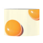 Egg Yolk Pattern Print Drum Lamp Shade