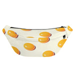 Egg Yolk Pattern Print Fanny Pack