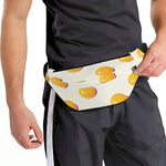 Egg Yolk Pattern Print Fanny Pack