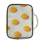 Egg Yolk Pattern Print Front Pocket Bible Bag