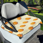Egg Yolk Pattern Print Golf Cart Seat Cover