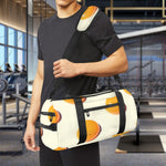 Egg Yolk Pattern Print Gym Bag