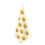 Egg Yolk Pattern Print Hand Towel